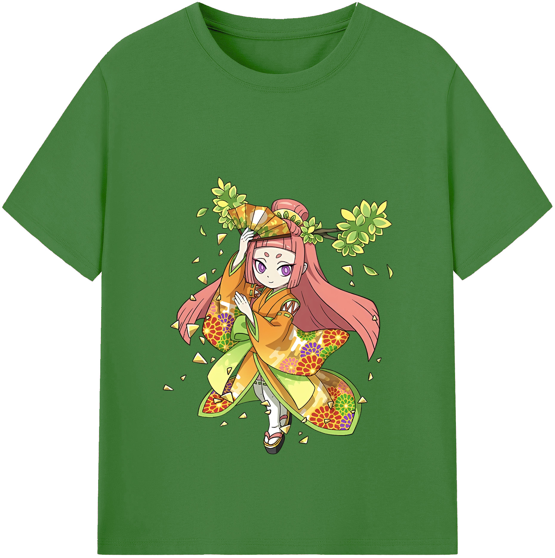 （画像用） 妖怪ウォッチ Yo-kai Watch レディースカジュアルプリントTシャツ（綿100％）